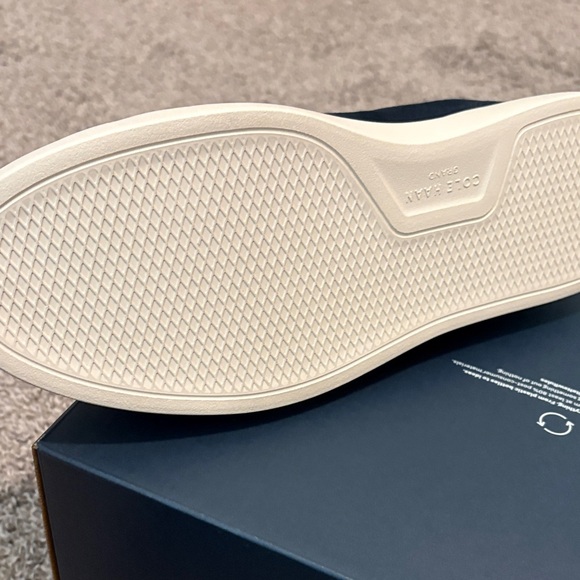 Cole Haan Dark Blue Sneakers with White Accents - Picture 6 of 8